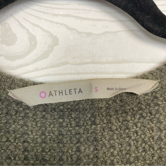 Athleta Cashmere Lodge Sweater Honeycomb Size Small - Picture 3 of 8